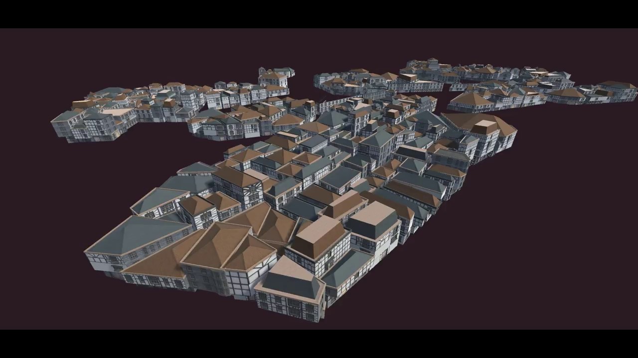 BuildR procedural building generator