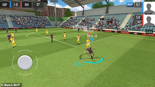 Match MVP multiplayer football