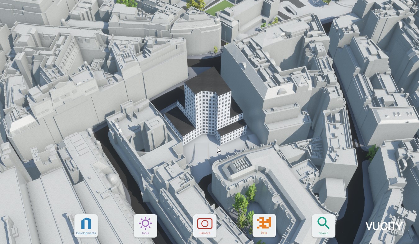 VU.CITY 3D city modelling platform